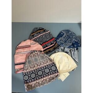 Bundle of chemo head coverings womens one size